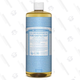 Dr. Bronner’s Pure Castile Liquid Soap - Baby Unscented